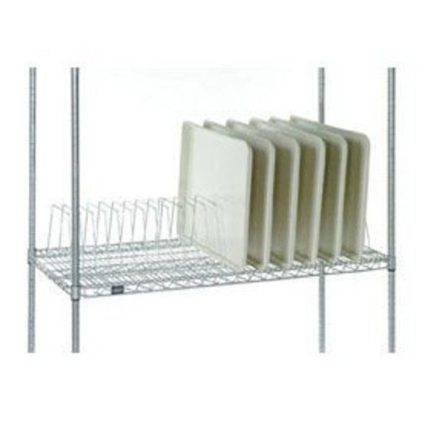 Nexel Tray Drying Rack, Poly-Z-Brite, 12L x24D x 8-1/2H TR1224Z